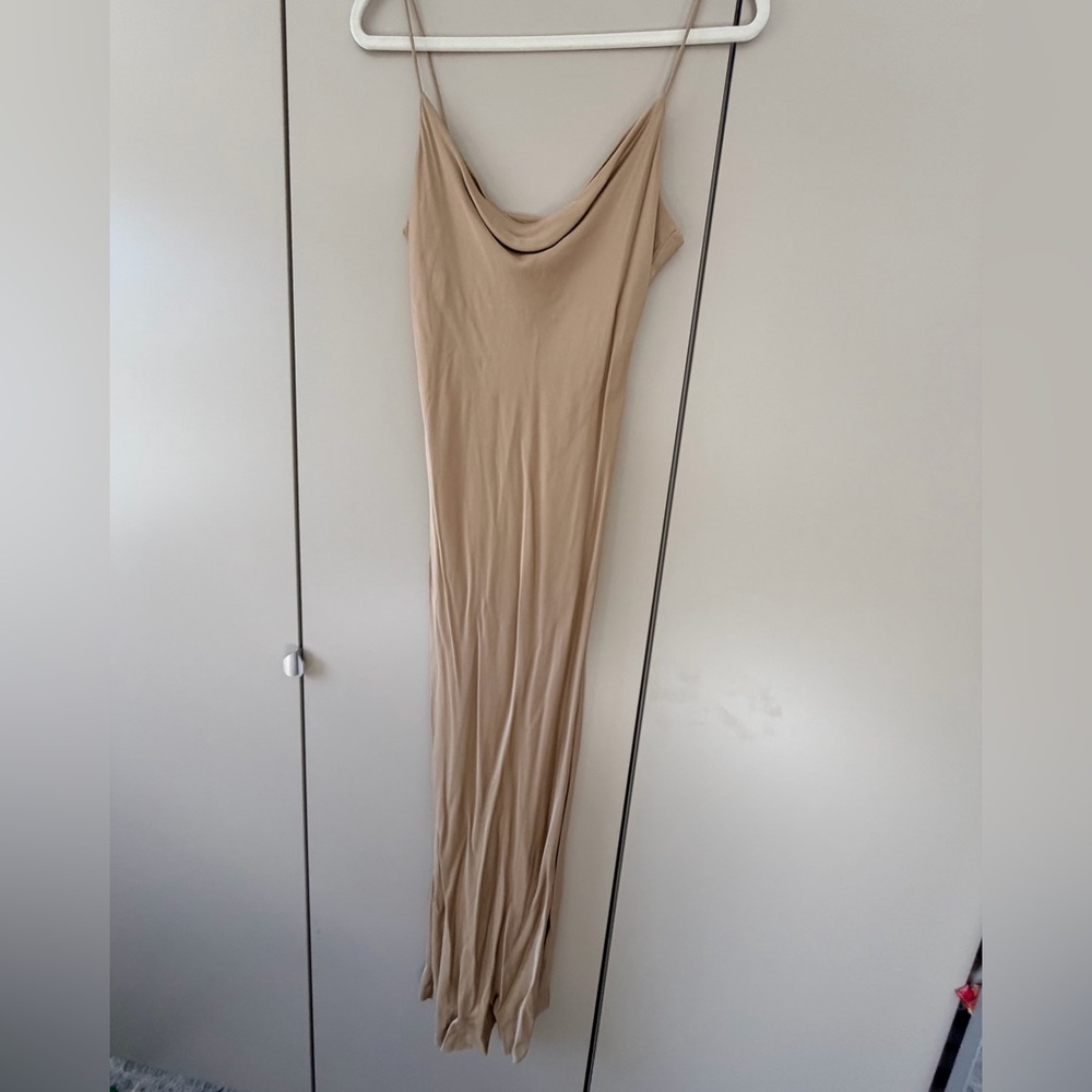Mango Tan Maxi Dress 💟